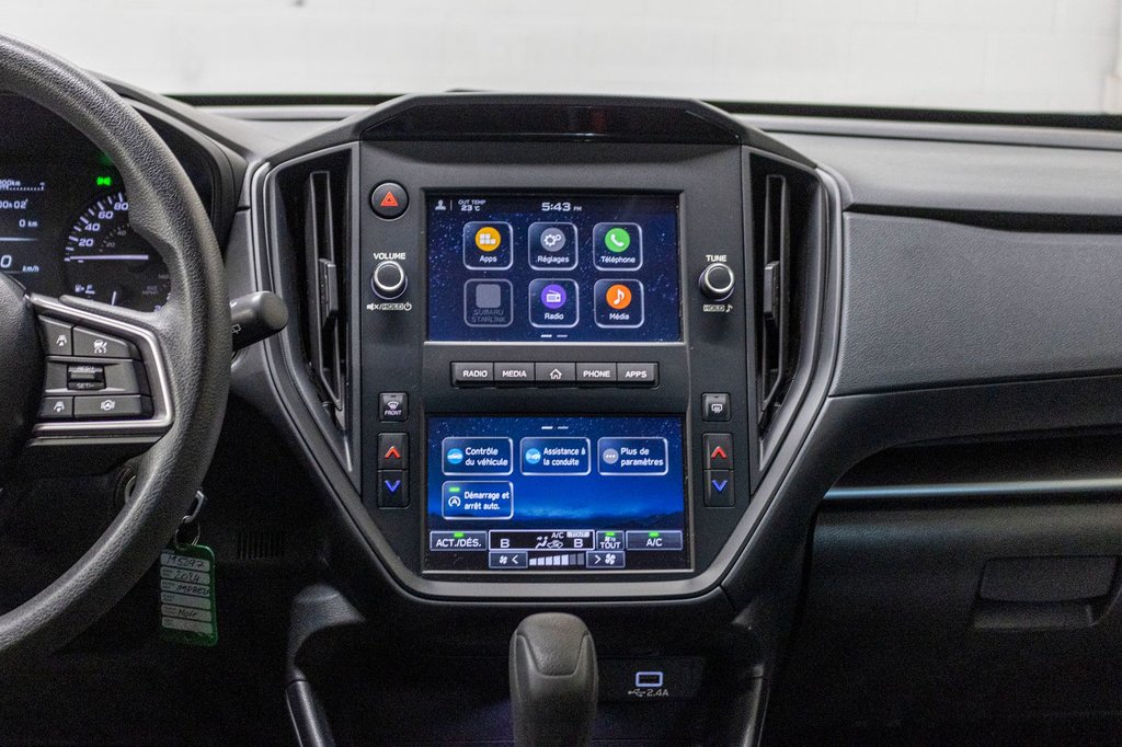 2024 Subaru Impreza CONVENIENCE, EYESIGHT, CARPLAY, BANCS CHAUFF, CAM in Charlemagne, Quebec - 8 - w1024h768px