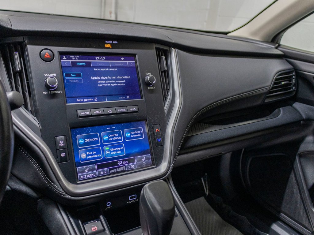 2023 Subaru OUTBACK COMMODITÉ CONVENIENCE, EYESIGHT, CARPLAY, BANCS CHAUFF, CAM in Saint-Jérôme, Quebec - 12 - w1024h768px