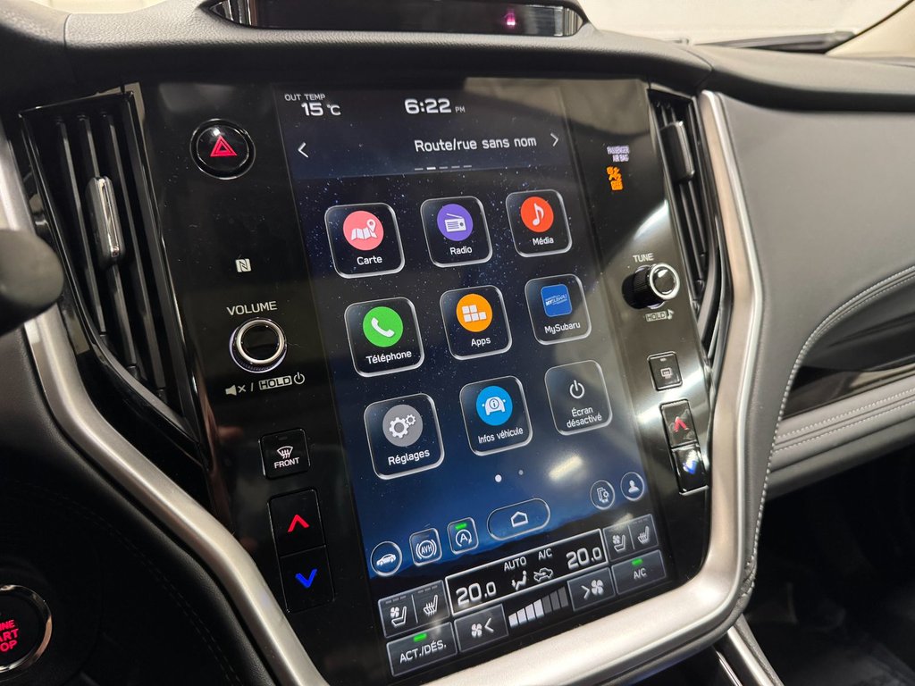 Subaru Outback PREMIER XT, 2.4L TURBO, CUIR NAPPA, TOIT, HARMON 2023 à Charlemagne, Québec - 17 - w1024h768px