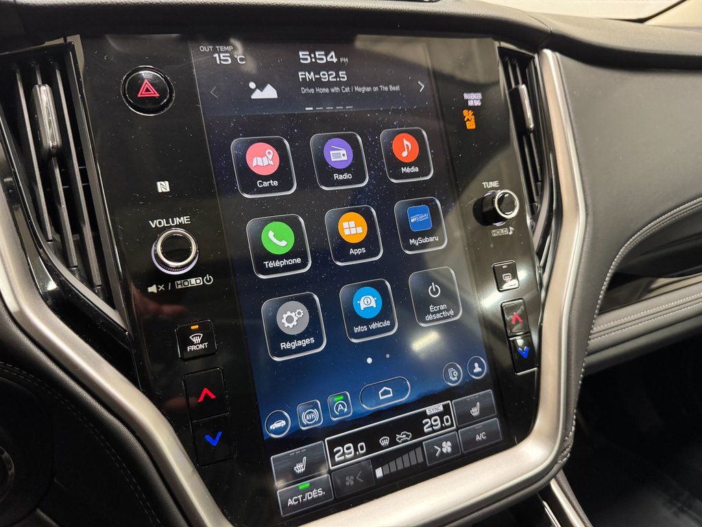 Subaru Outback LIMITED, CUIR, TOIT, CARPLAY, BANCS CHAUFF, CAM 2023 à Charlemagne, Québec - 18 - w1024h768px