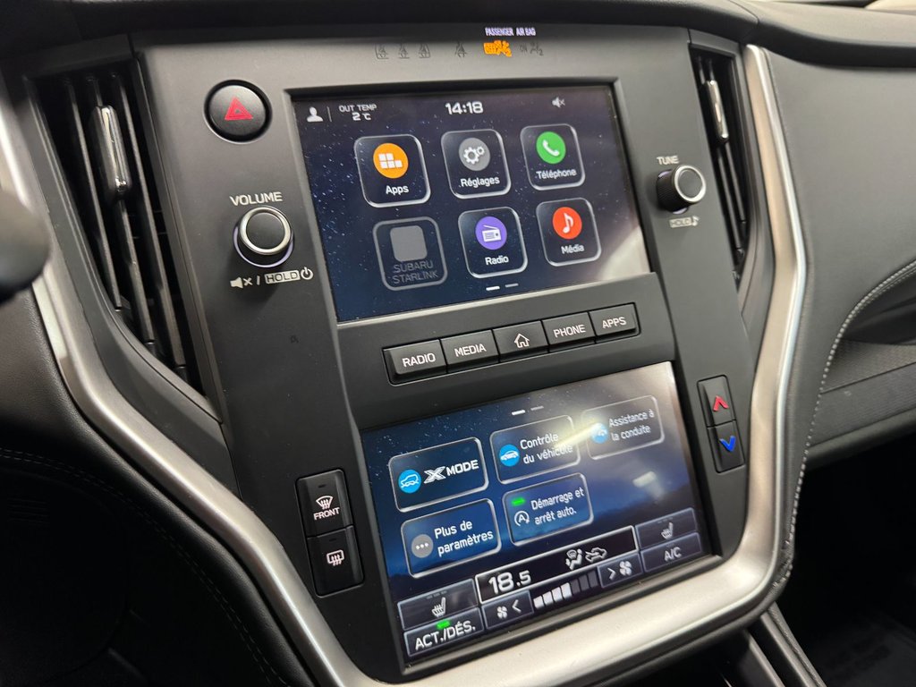 Subaru Outback CONVENIENCE, EYESIGHT, CARPLAY, BANCS CHAUFF, CAM 2023 à Charlemagne, Québec - 17 - w1024h768px