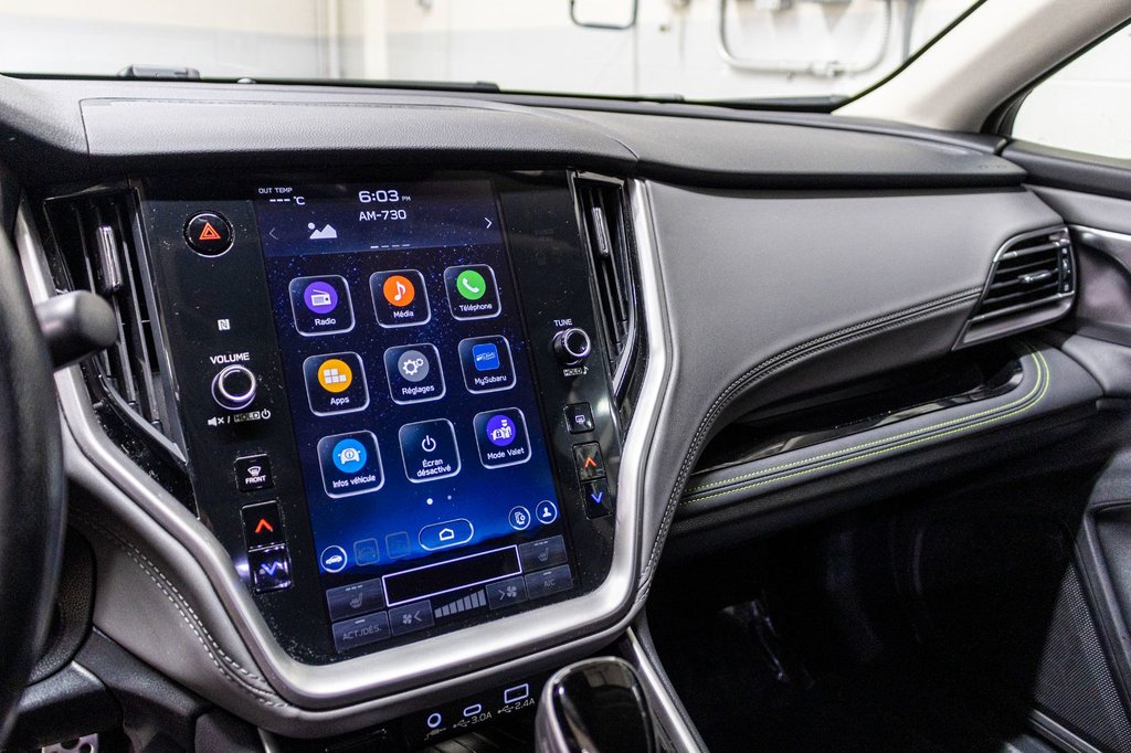 Subaru Outback ONYX, TOIT, CARPLAY, BANCS CHAUFF, ECRAN 11.6,CAM 2023 à Charlemagne, Québec - 12 - w1024h768px