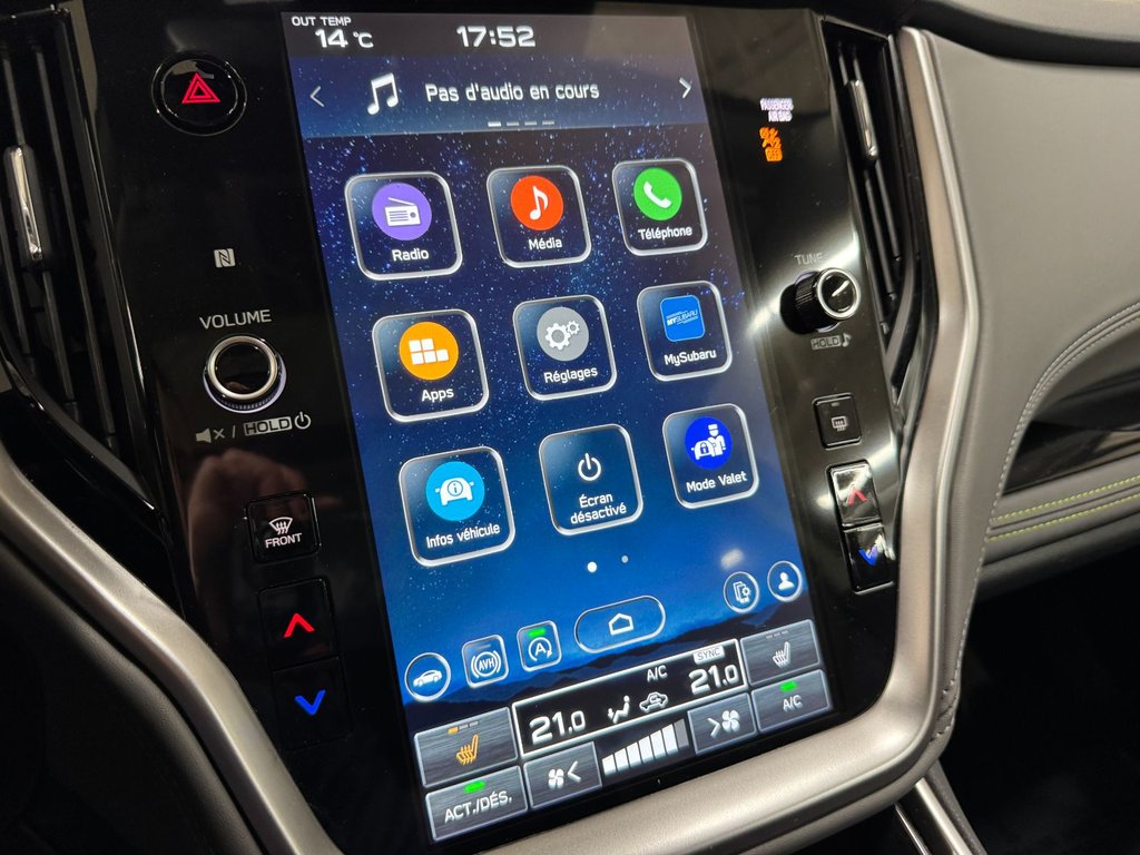 2024 Subaru Outback ONYX, TOIT, ECRAN 11.6, BANCS CHAUFF, CARPLAY,CAM in Charlemagne, Quebec - 18 - w1024h768px