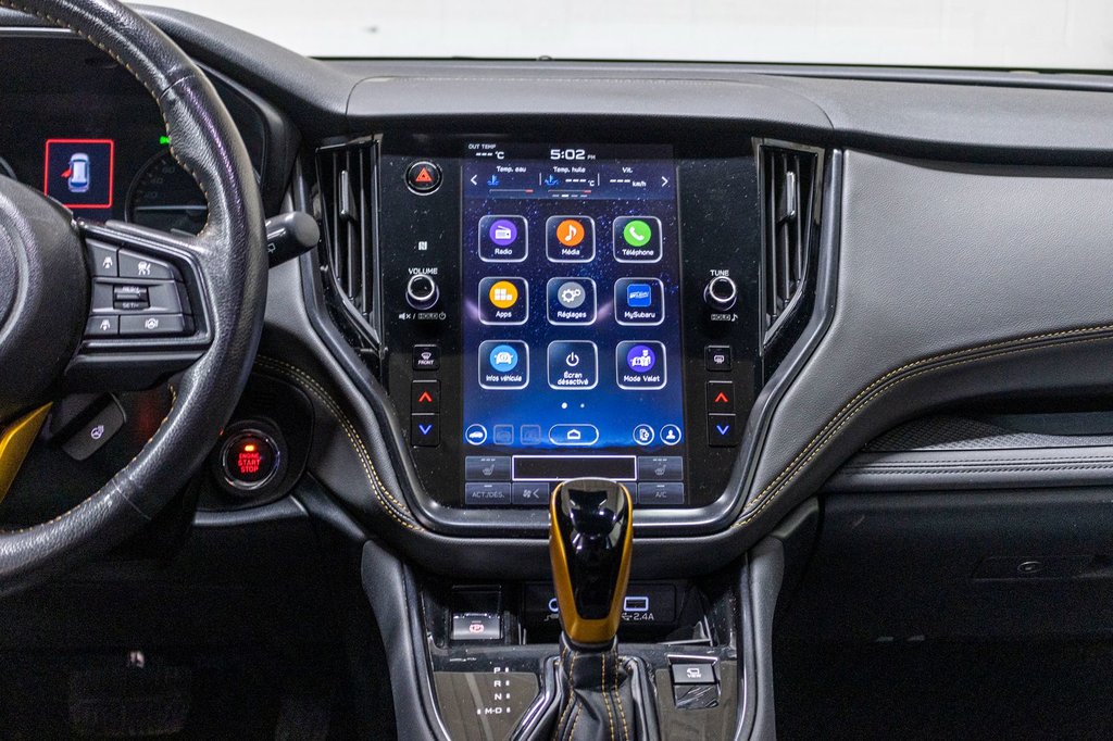 Subaru Outback WILDERNESS, 2.4L TURBO, TOIT, CARPLAY, ECARN 11.6 2024 à Saint-Jérôme, Québec - 8 - w1024h768px