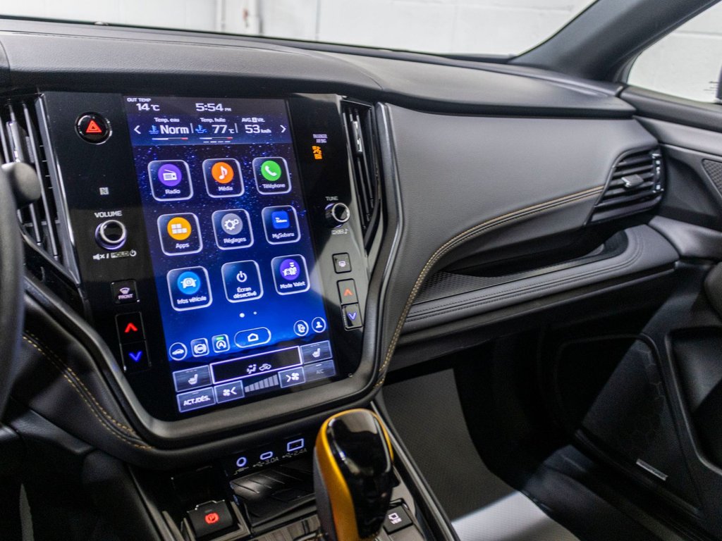 Subaru Outback WILDERNESS, 2.4L TURBO, TOIT, CARPLAY, ECRAN 11.6 2024 à Saint-Jérôme, Québec - 12 - w1024h768px