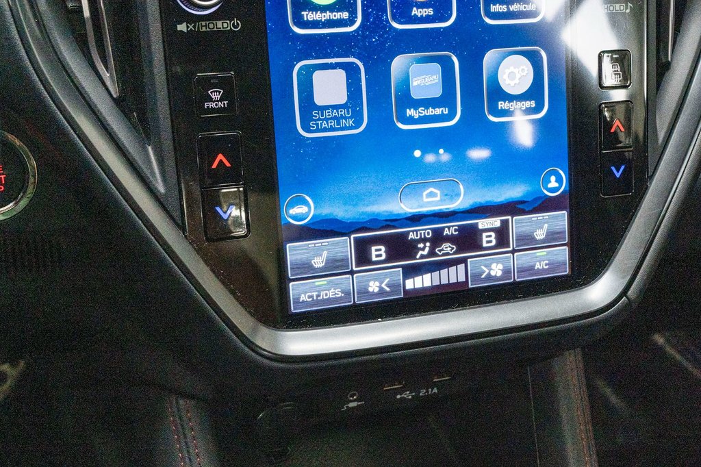 Subaru WRX SPORT-TECH, CARPLAY, HARMAN CARDON, CAM REC, TOIT 2022 à Charlemagne, Québec - 13 - w1024h768px