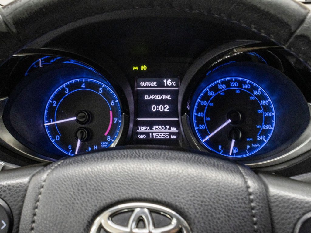 2016 Toyota Corolla S, MANUELLE, TOIT, CUIR, BARRES TOIT, CAM REC, MAG in Saint-Jérôme, Quebec - 18 - w1024h768px