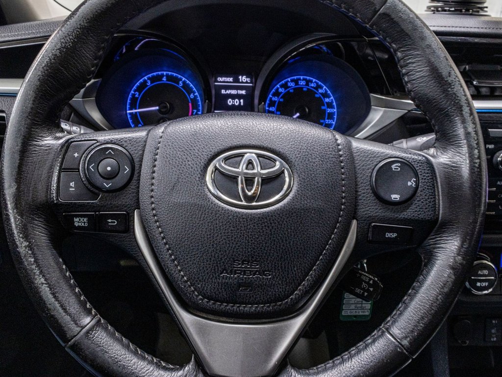 2016 Toyota Corolla S, MANUELLE, TOIT, CUIR, BARRES TOIT, CAM REC, MAG in Saint-Jérôme, Quebec - 9 - w1024h768px