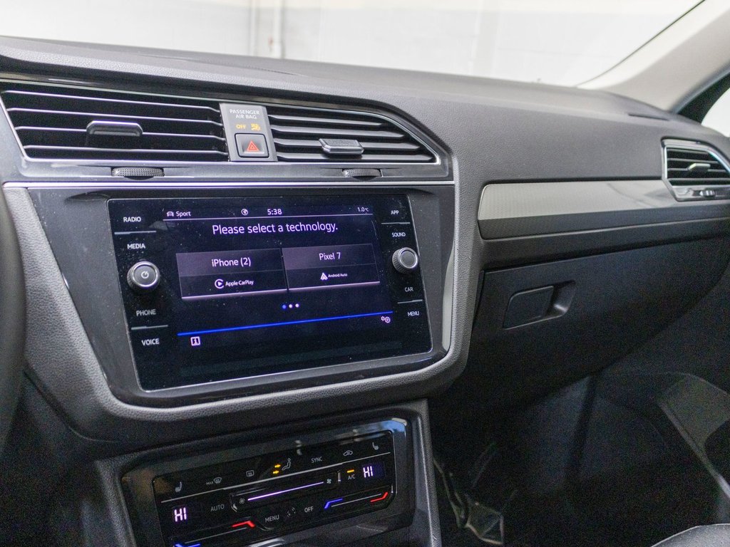 Volkswagen Tiguan COMFORTLINE, 4 MOTION, BANCS CHAUFF, CAM, BAS KM 2022 à Charlemagne, Québec - 12 - w1024h768px