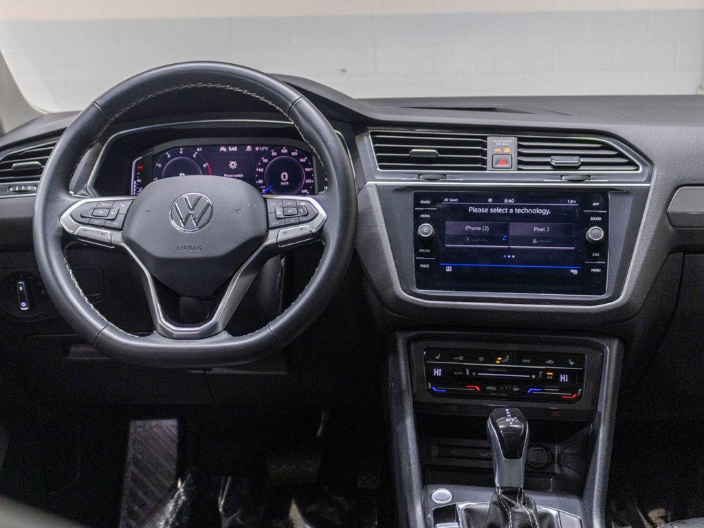 Volkswagen Tiguan COMFORTLINE, 4 MOTION, BANCS CHAUFF, CAM, BAS KM 2022 à Charlemagne, Québec - 7 - w1024h768px