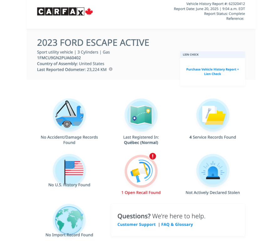 Ford Escape Active 2023 à Notre-Dame-des-Prairies, Québec - 6 - w1024h768px