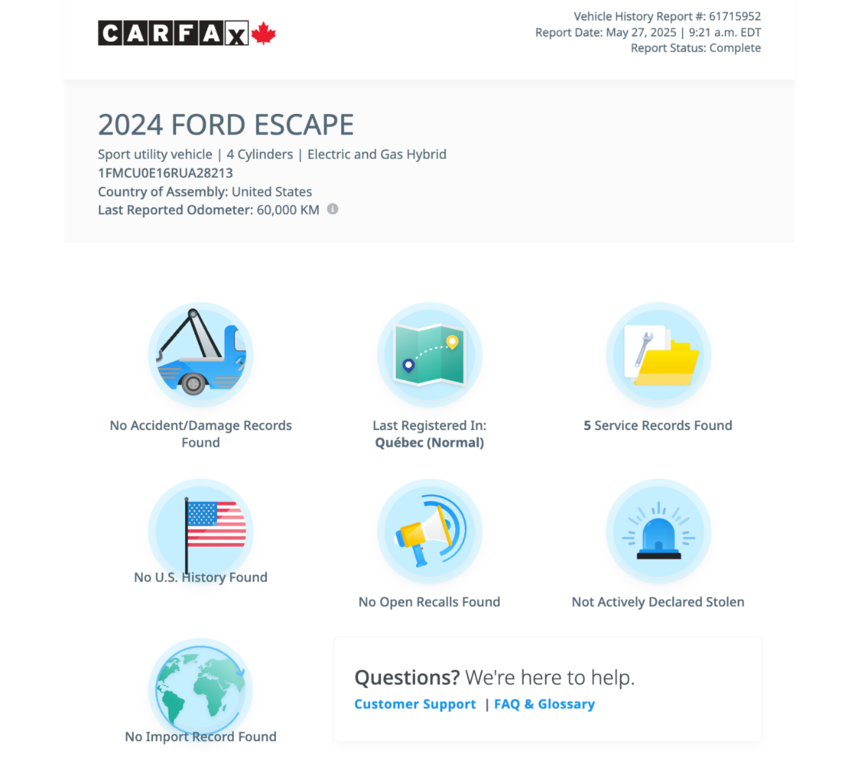 2024 Ford Escape PHEV in Notre-Dame-des-Prairies, Quebec - 8 - w1024h768px