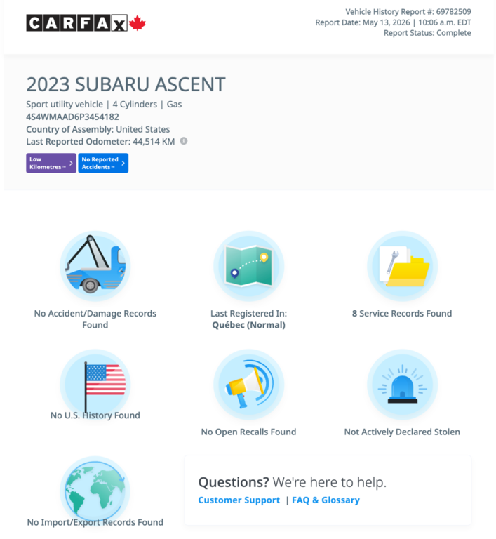 Subaru Ascent Convenience 2023 à Notre-Dame-des-Prairies, Québec - 8 - w1024h768px