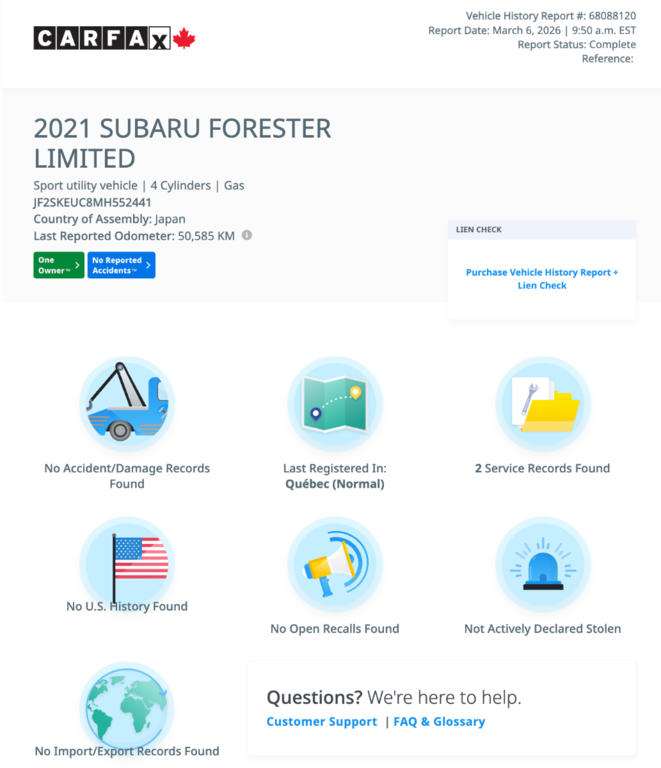 Subaru Forester Limited 2021 à Notre-Dame-des-Prairies, Québec - 7 - w1024h768px