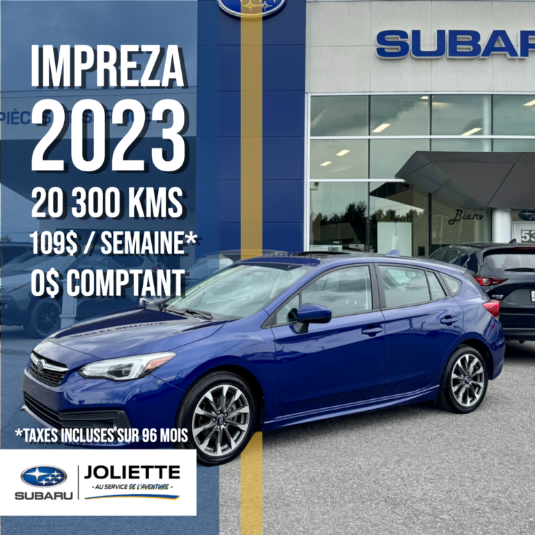 2023  Impreza Sport in Notre-Dame-des-Prairies, Quebec - 1 - w1024h768px