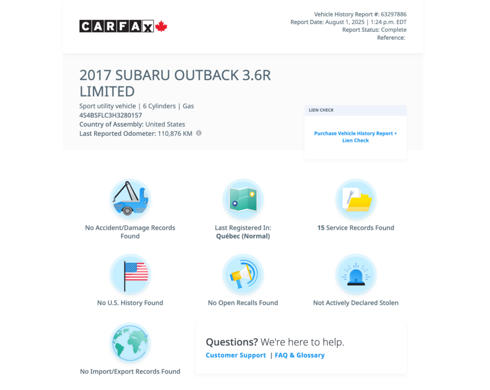 Subaru Outback Limited 2017 à Notre-Dame-des-Prairies, Québec - 6 - w1024h768px