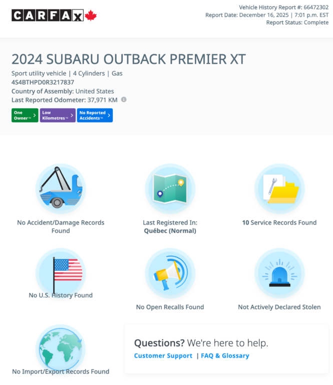 2024 Subaru Outback Premier XT in Notre-Dame-des-Prairies, Quebec - 2 - w1024h768px