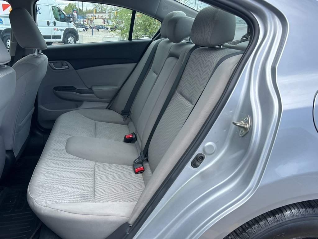 2015  Civic Sedan LX   MANUAL   POWER GROUP   BT   HEATED SEATS in Hannon, Ontario - 14 - w1024h768px