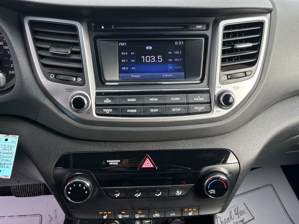 2018  Tucson NO ACCIDENTS   BLUETOOTH   CAMERA   USB   AUX in Hannon, Ontario - 16 - w1024h768px