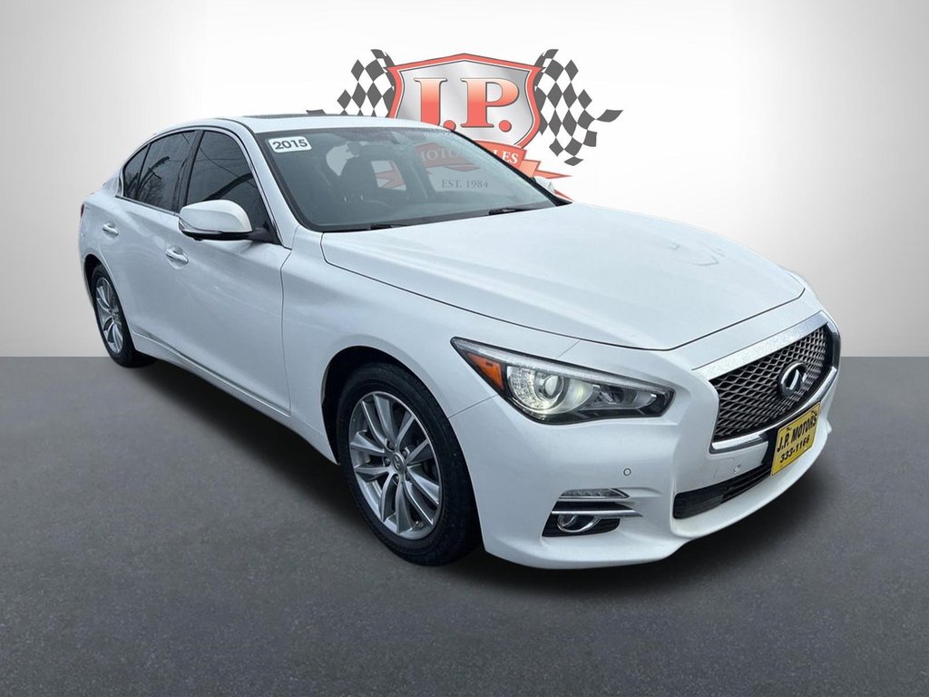 2015  Q50 AWD   NAV   CAMERA   BT   SUNROOF   LEATHER in Hannon, Ontario - 9 - w1024h768px