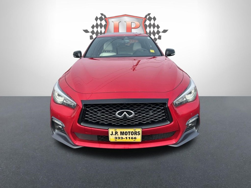 2019  Q50 Red Sport 400HP   CLEAN CARFAX   SUNROOF   BOSE in Hannon, Ontario - 10 - w1024h768px