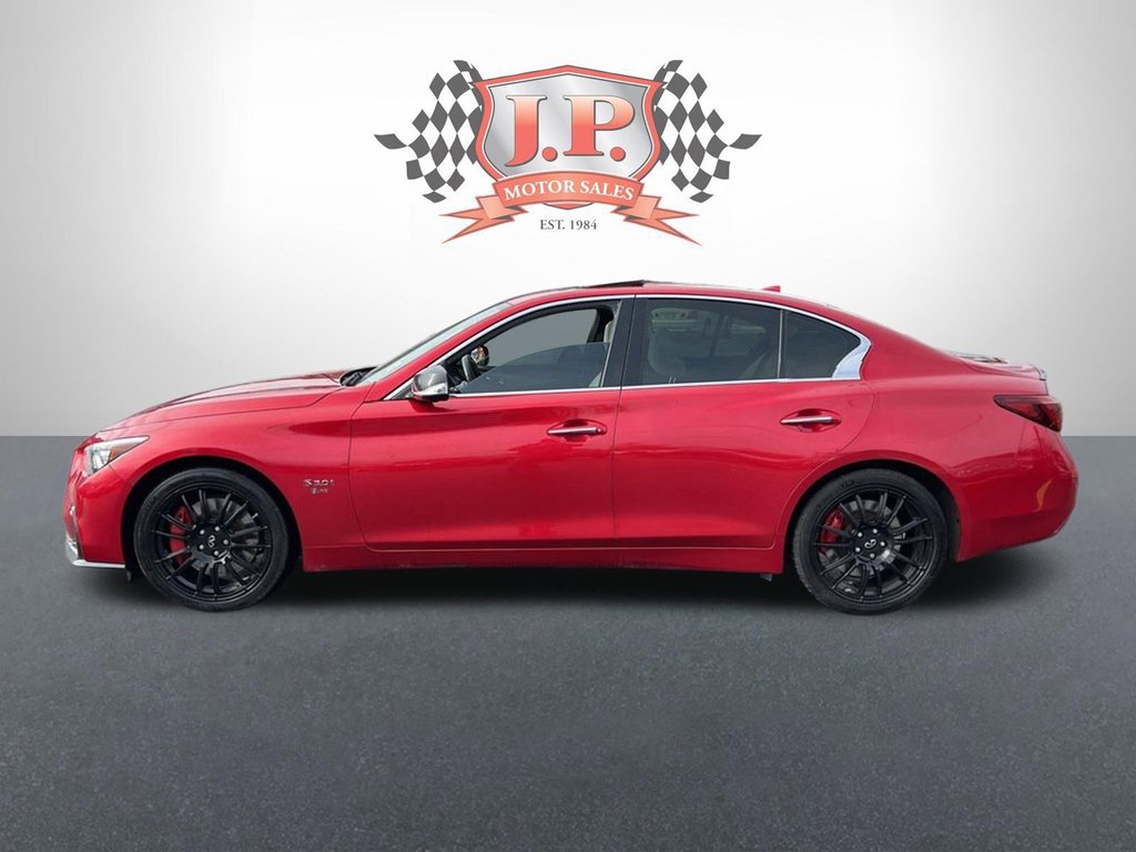 2019  Q50 Red Sport 400HP   CLEAN CARFAX   SUNROOF   BOSE in Hannon, Ontario - 4 - w1024h768px