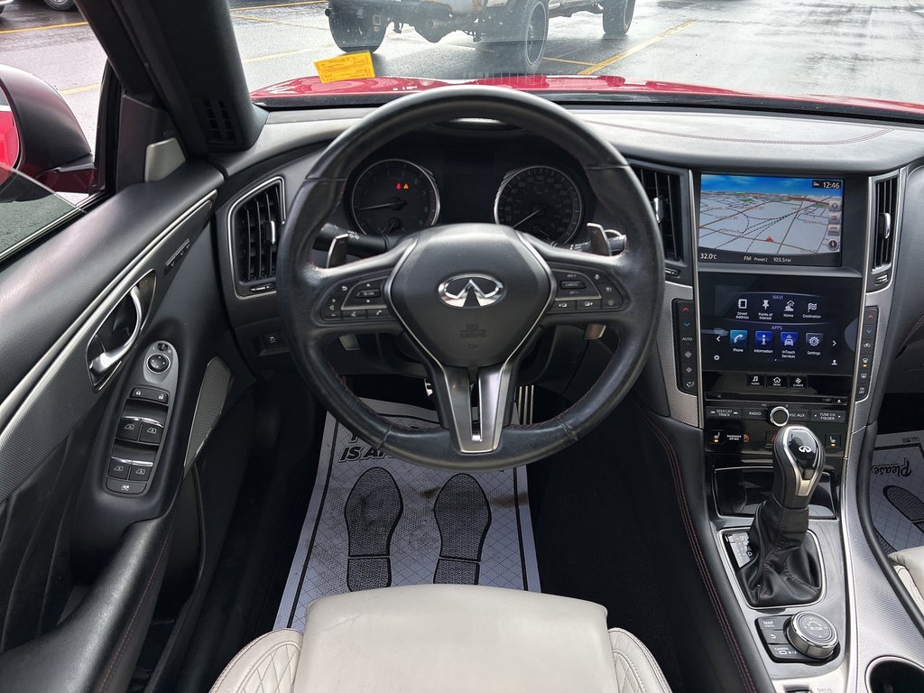 2019  Q50 Red Sport 400HP   CLEAN CARFAX   SUNROOF   BOSE in Hannon, Ontario - 11 - w1024h768px