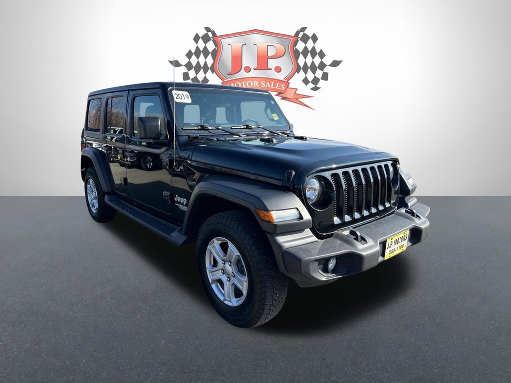 2019  Wrangler Unlimited Sport   HARD TOP   POWER GROUP   CAMERA   BT in Hannon, Ontario - 9 - w1024h768px