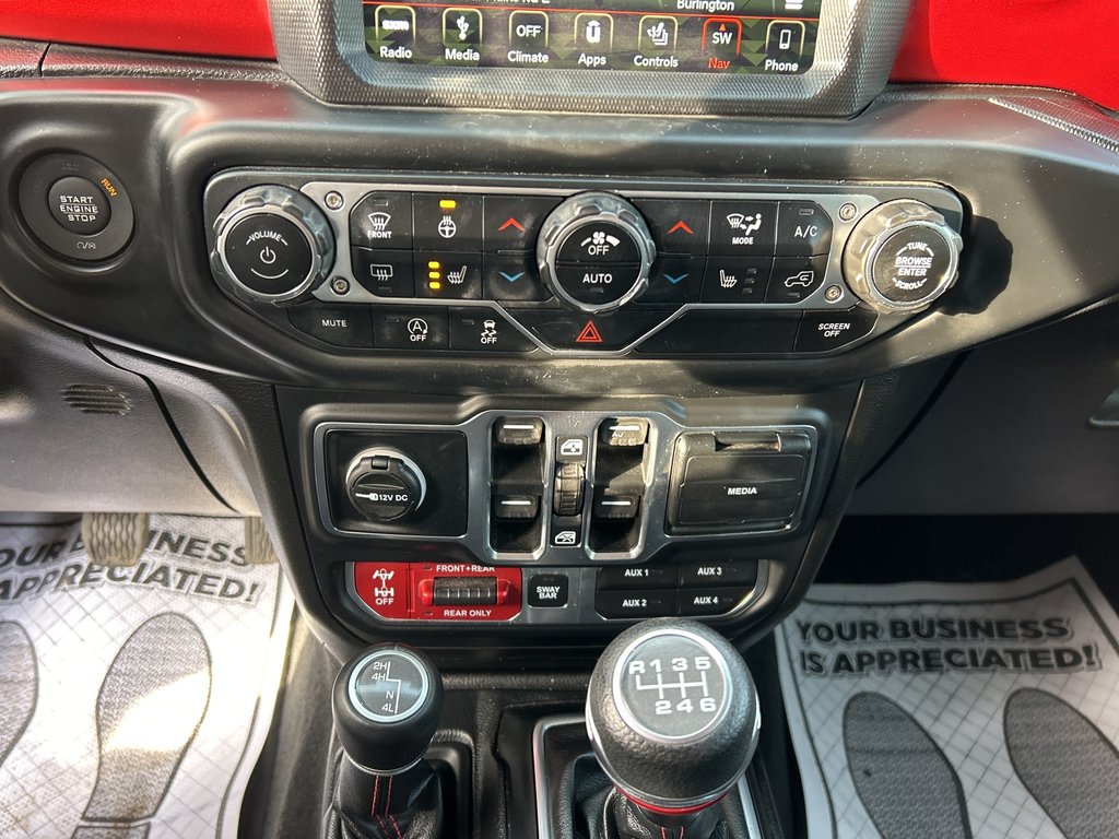 2019  Wrangler Unlimited Rubicon   4X4   HARD TOP   CAMERA   BT   LEATHER in Hannon, Ontario - 18 - w1024h768px