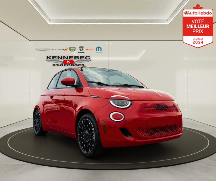 Fiat 500 E RED  2024 à Saint-Georges, Québec - 1 - w1024h768px