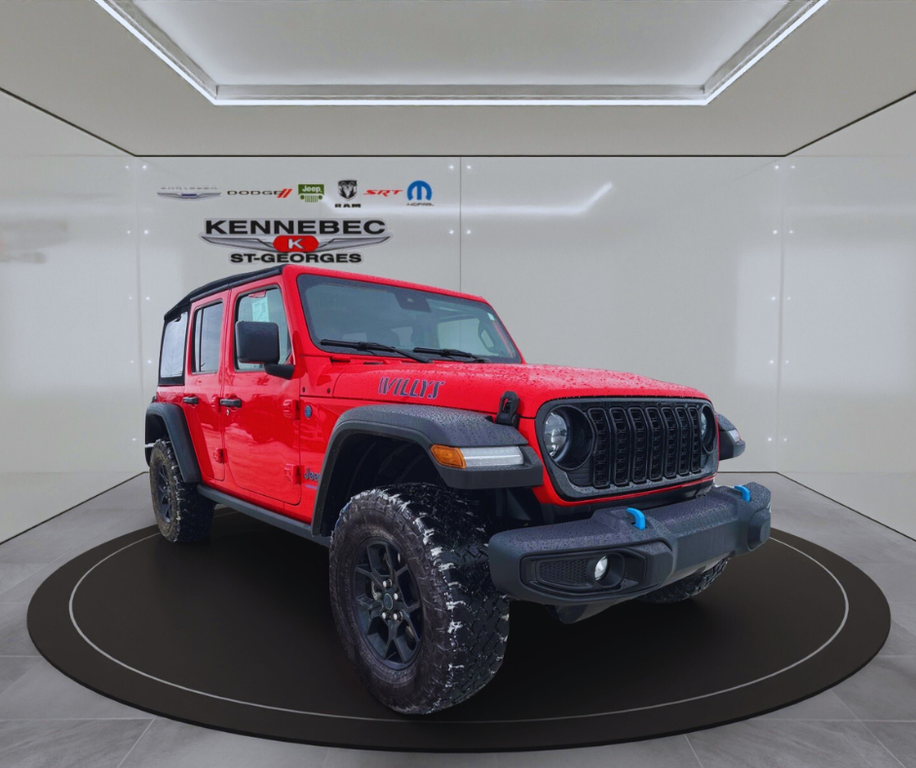 2024 Jeep WRANGLER 4XE in Saint-Georges, Quebec - 1 - w1024h768px