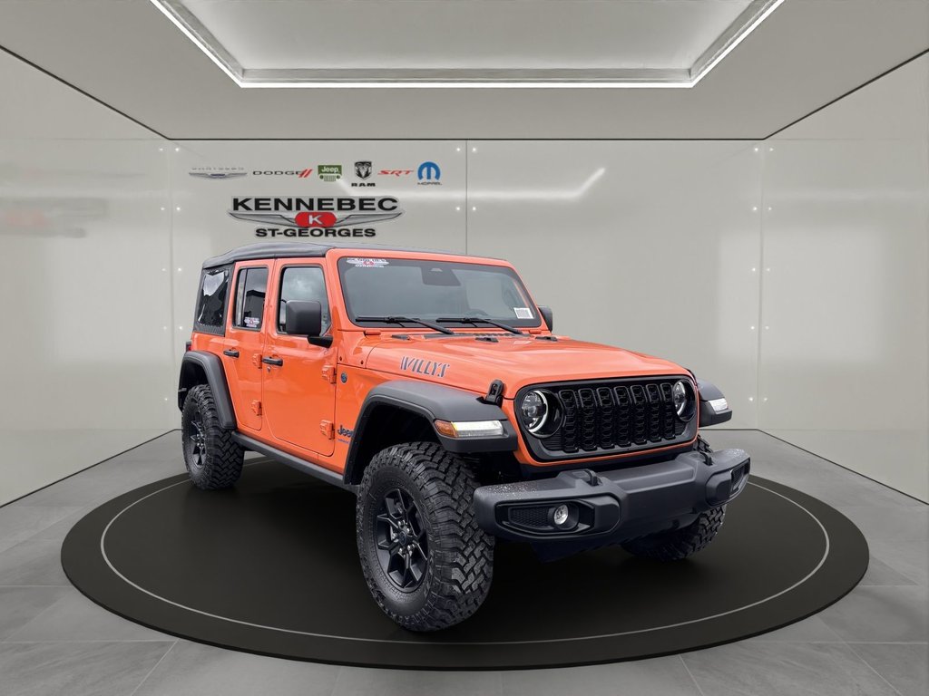 2025 Jeep Wrangler 4xe Willys 4XE in Saint-Georges, Quebec - 1 - w1024h768px
