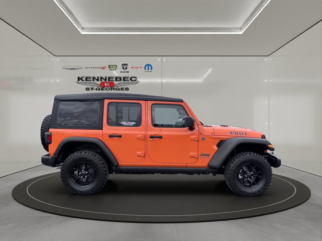 2025 Jeep Wrangler 4xe Willys 4XE in Saint-Georges, Quebec - 11 - w1024h768px