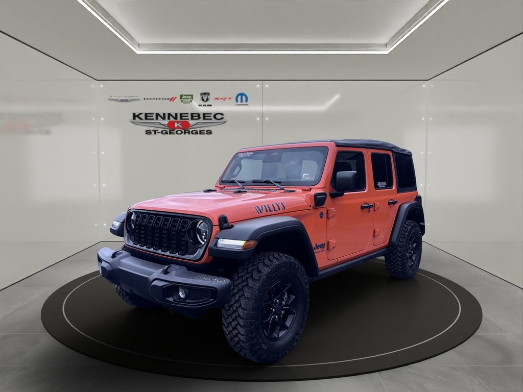 2025 Jeep Wrangler 4xe Willys 4XE in Saint-Georges, Quebec - 4 - w1024h768px