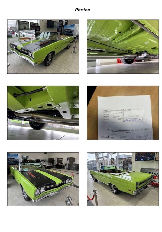 1969 Plymouth SATELLITE RESTAURER AU COMPLET in Saint-Georges, Quebec - 34 - w1024h768px