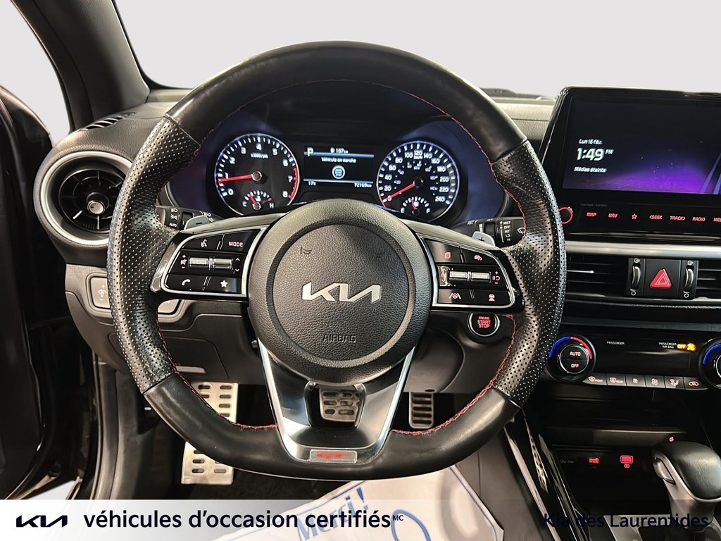 Kia Forte GT Limited, JAMAIS ACCIDENTÉ, CUIR, TOIT, GPS 2023 à Mirabel, Québec - 12 - w1024h768px