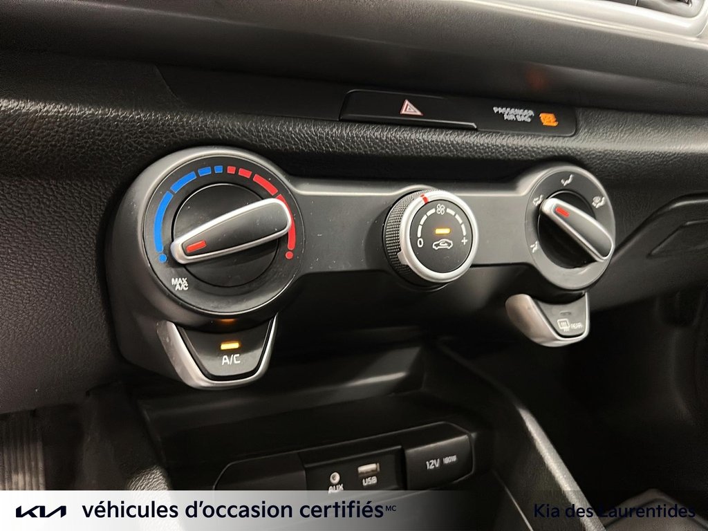 Kia Rio 5-door LX+, JAMAIS ACCIDENTÉ, PNEUS D'HIVERS 2018 à Mirabel, Québec - 22 - w1024h768px