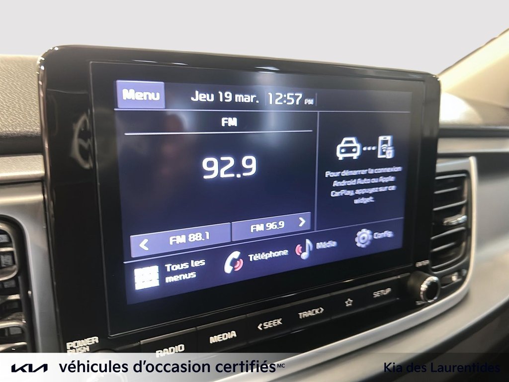 Kia Rio 5-door LX+, JAMAIS ACCIDENTÉ, SIÈGES CHAUFFANTS, MAGS RTX 2022 à Mirabel, Québec - 17 - w1024h768px