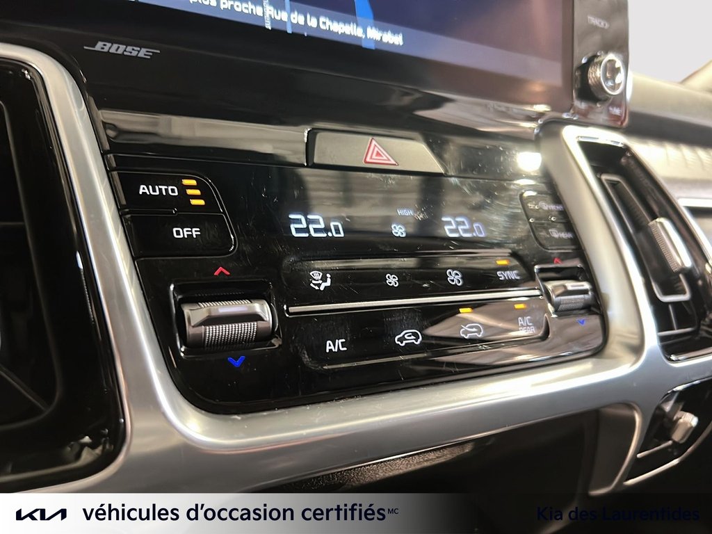 2022 Kia Sorento SX, JAMAIS ACCIDENTÉ, 6 PASSAGERS, CUIR, AWD, TOIT in Mirabel, Quebec - 24 - w1024h768px