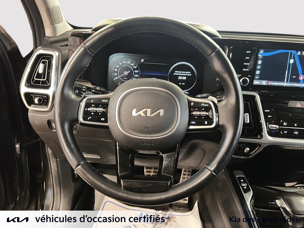 2022 Kia Sorento SX, JAMAIS ACCIDENTÉ, 6 PASSAGERS, CUIR, AWD, TOIT in Mirabel, Quebec - 12 - w1024h768px