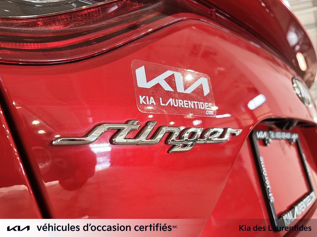 Kia Stinger GT, JAMAIS ACCIDENTÉ, 8 PNEUS ET 8 MAGS, V6 2019 à Mirabel, Québec - 29 - w1024h768px