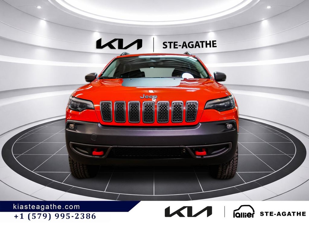 Jeep Cherokee TRAILHAWK 4X4**JAMAIS ACCIDENTÉ**CUIR** TIRE 4500 LBS**V6**VOLANT CHAUFFANT**SIÈGES ÉLECTRIQUES** 2021 à Montréal, Québec - 2 - w1024h768px