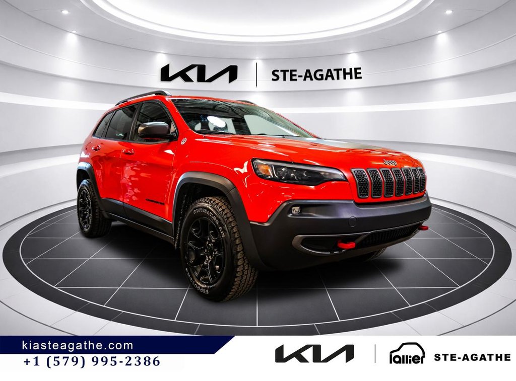 Jeep Cherokee TRAILHAWK 4X4**JAMAIS ACCIDENTÉ**CUIR** TIRE 4500 LBS**V6**VOLANT CHAUFFANT**SIÈGES ÉLECTRIQUES** 2021 à Montréal, Québec - 9 - w1024h768px