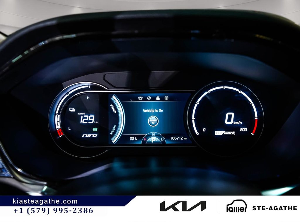 Kia Niro EV SX Touring **JAMAIS ACCIDENTÉ** CUIR+TOIT OUVRANT+SÈGES VENTILÉS+VOLANT CHAUFFANT** 2020 à Montréal, Québec - 14 - w1024h768px