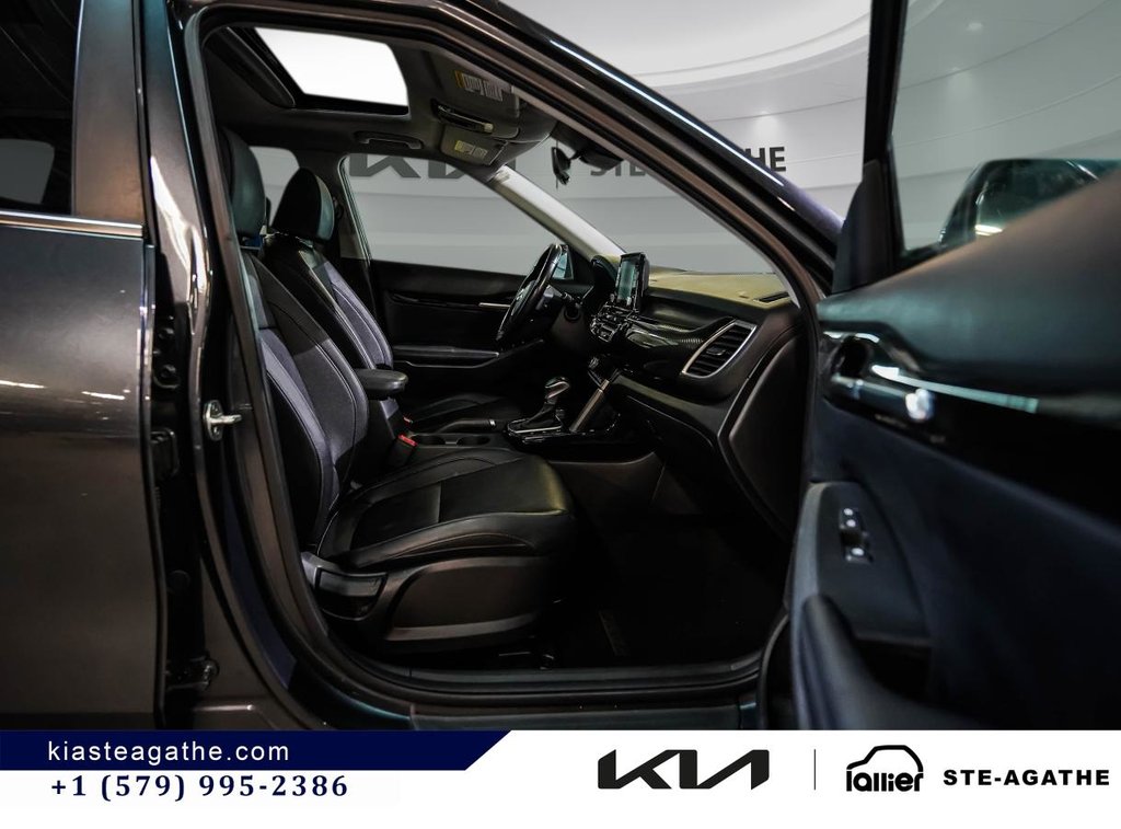 2021 Kia Seltos EX AWD **GARANTIE 10 ANS/ 200 000KM** TOIT OUVRANT+SIÈGES EN CUIR ET CHAUFFANTS** in Montréal, Quebec - 16 - w1024h768px