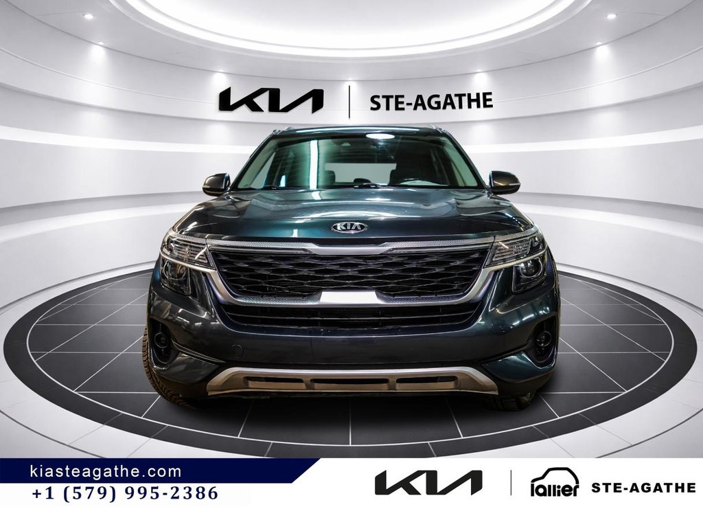 2021 Kia Seltos EX AWD **GARANTIE 10 ANS/ 200 000KM** TOIT OUVRANT+SIÈGES EN CUIR ET CHAUFFANTS** in Montréal, Quebec - 2 - w1024h768px
