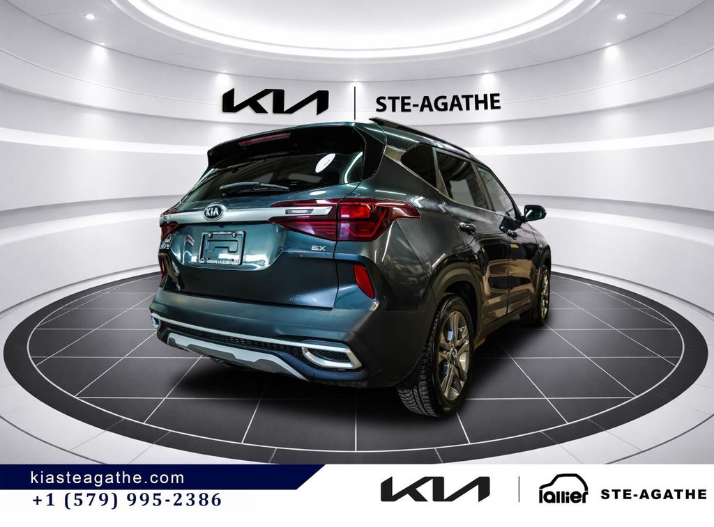 2021 Kia Seltos EX AWD **GARANTIE 10 ANS/ 200 000KM** TOIT OUVRANT+SIÈGES EN CUIR ET CHAUFFANTS** in Montréal, Quebec - 7 - w1024h768px