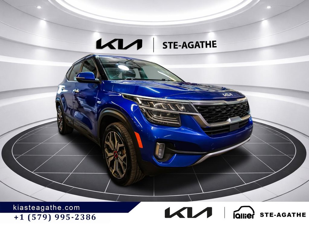 2023 Kia Seltos SX Turbo AWD **JAMAIS ACCIDENTÉ+GARANTIE 10 ANS/ 200 000KM** TOIT OUVRANT+CUIR+SIÈGES VENTILÉS** in Montréal, Quebec - 9 - w1024h768px