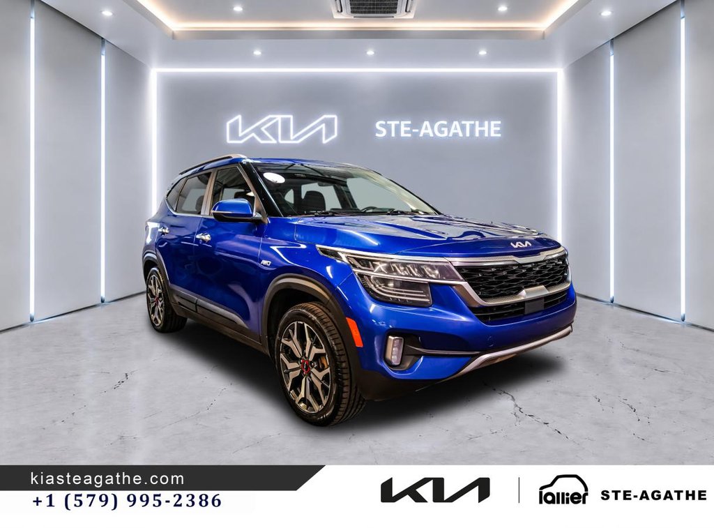 Kia Seltos SX AWD**JAMAIS ACCIDENTÉ**GARANTIE 10 ANS OU 200 000KM**CUIR**TOIT OUVRANT**BANCS VENTILÉS**SYS BOSE 2023 à Montréal, Québec - 9 - w1024h768px