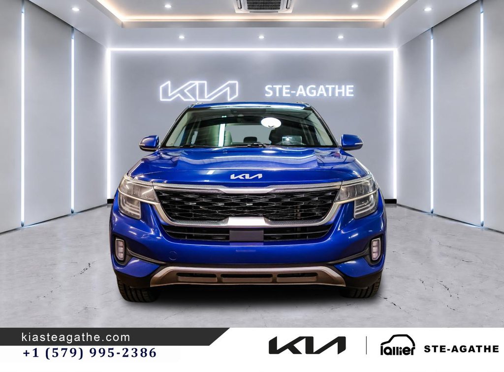 Kia Seltos SX AWD**JAMAIS ACCIDENTÉ**GARANTIE 10 ANS OU 200 000KM**CUIR**TOIT OUVRANT**BANCS VENTILÉS**SYS BOSE 2023 à Montréal, Québec - 2 - w1024h768px